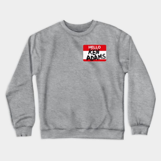 K E N, Adams Crewneck Sweatshirt by industriavisual